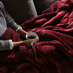 Κουβέρτα Αιγαίον My Blanket 130X180 Ruby Wine